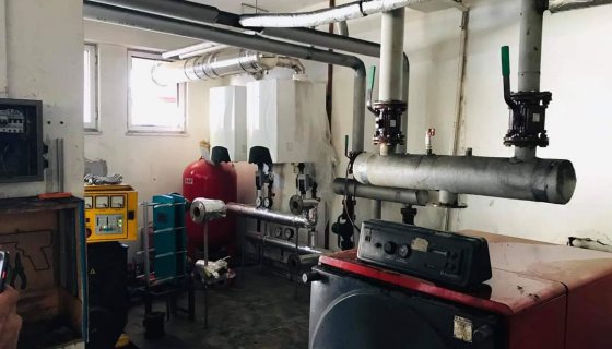 Muğla arıcılık yüksek okulu kazan dairesi